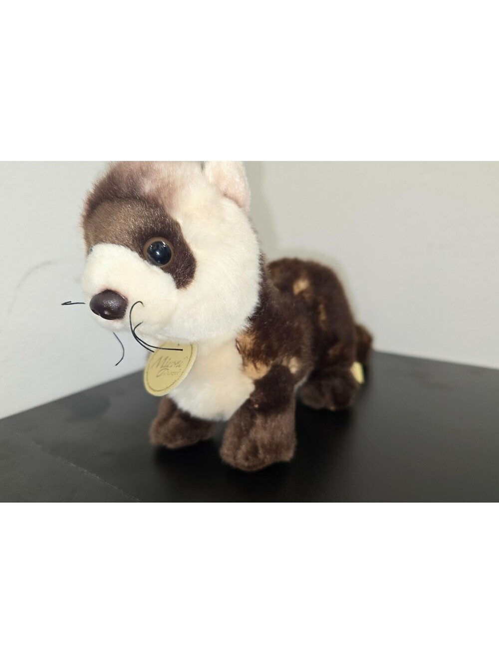 2021 Aurora Miyoni Ferret 10" Brown White Plush